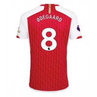 Pánský Fotbalový dres Arsenal Martin Odegaard #8 2023-24 Domácí Krátký Rukáv